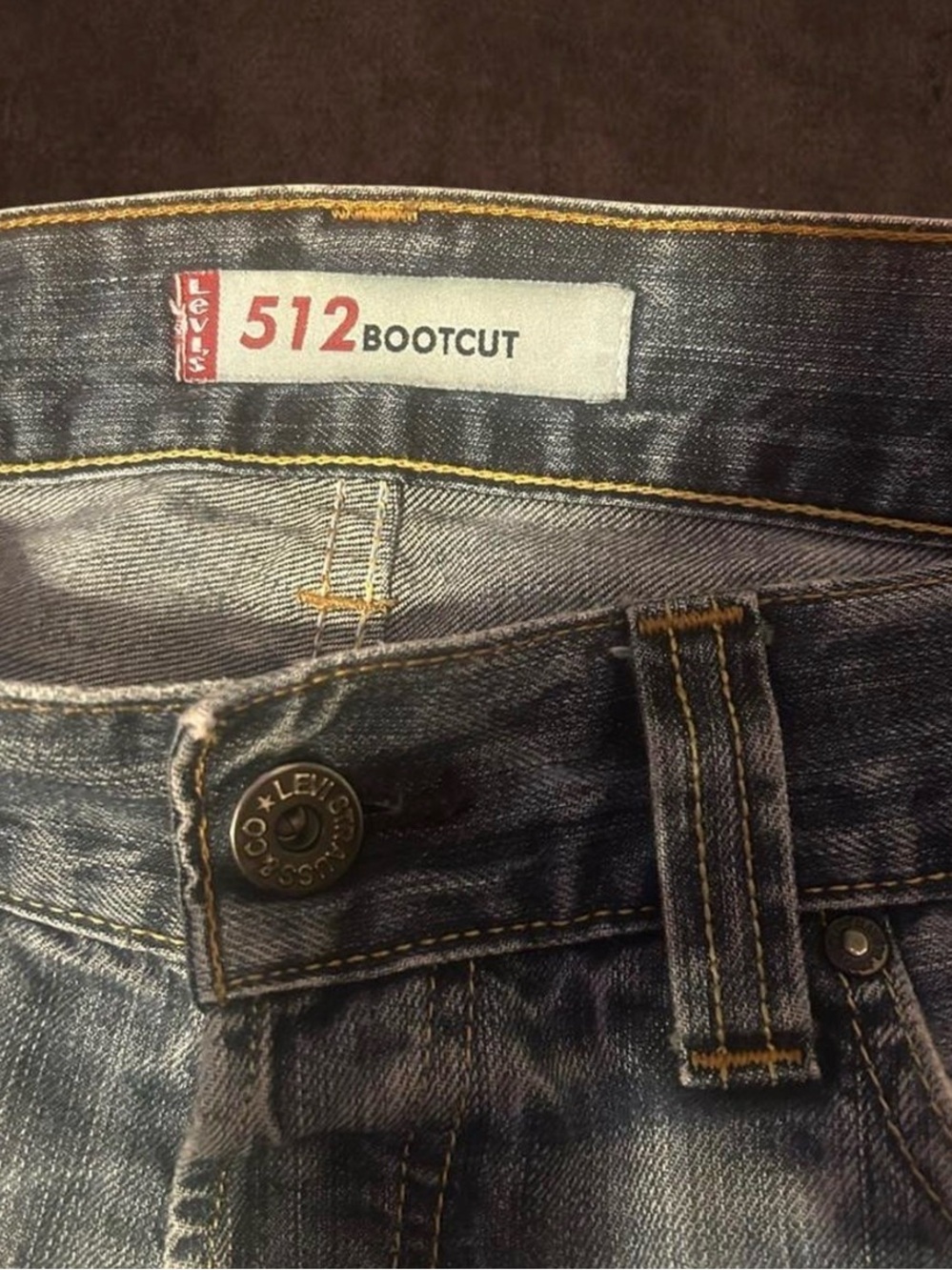 RARE hard to find Vintage Levi’s 512 Bootcut Jeans